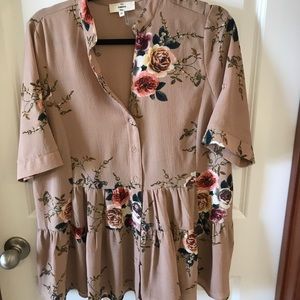 Floral Spring Boutique Top